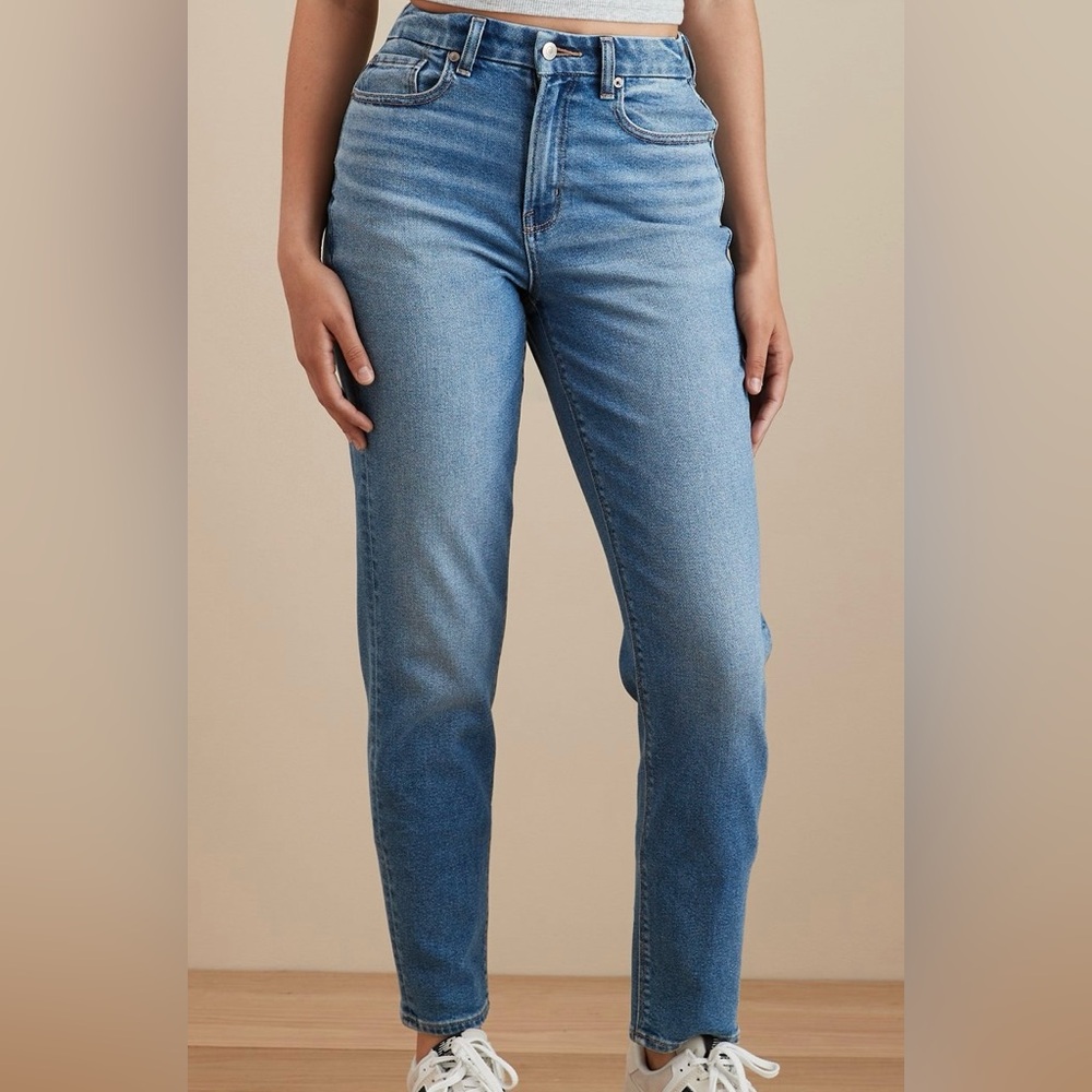 AE curvy mom jeans